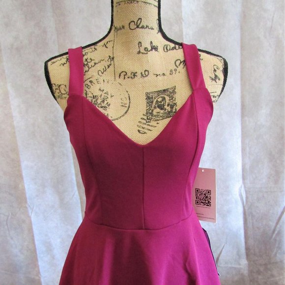 Soft Double Ruffle Skater Style Dress - Picture 2 of 5